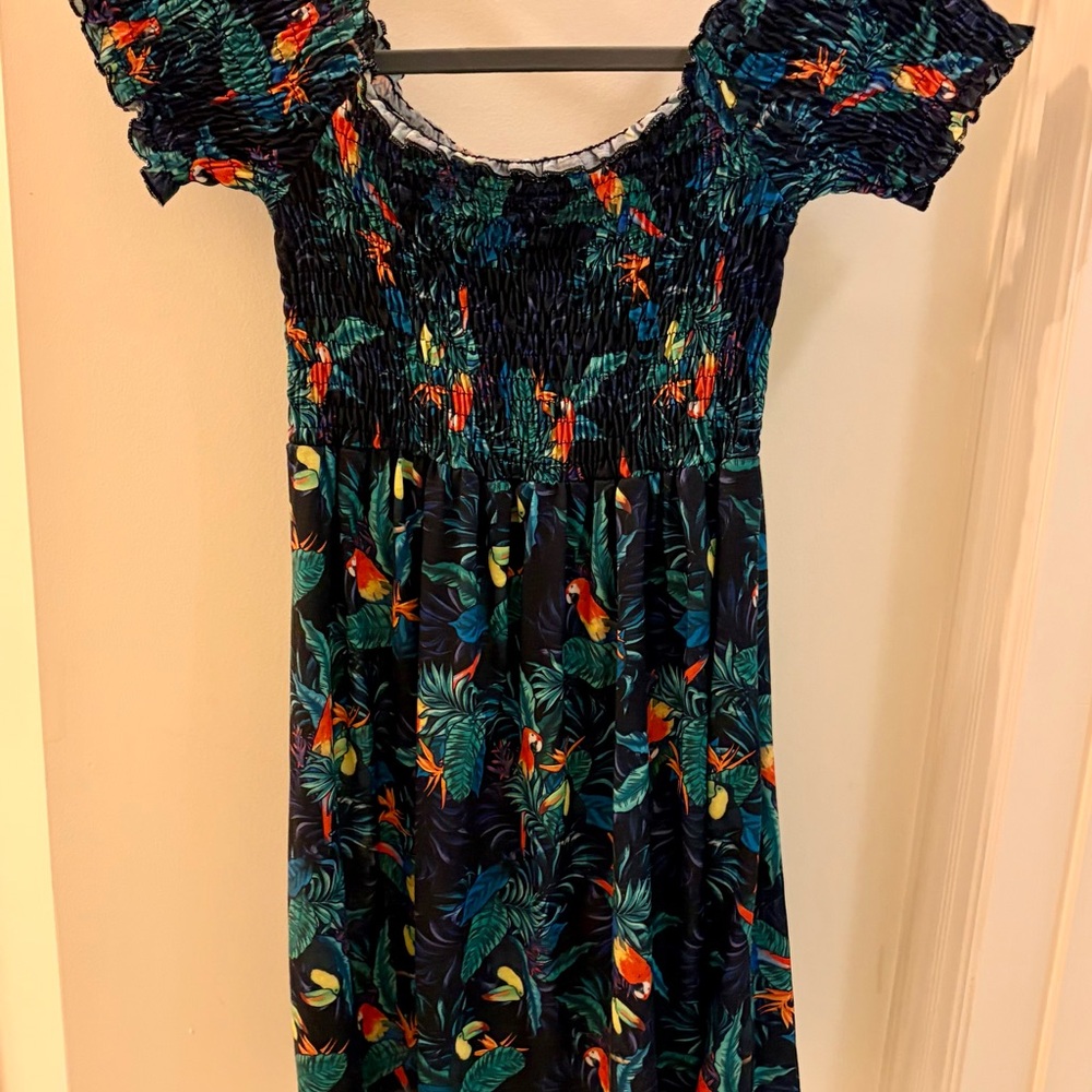 ASOS Multicolor Smocked Dress (LIKE NEW)